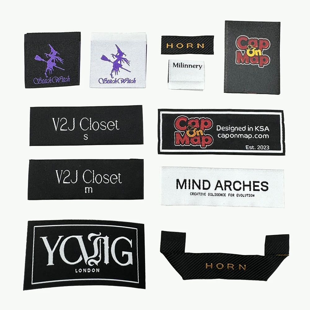 custom Wholesale cheap designer clothing brand label custom including hang tag/woven/printed/embroidery/seal tag/ woven labels