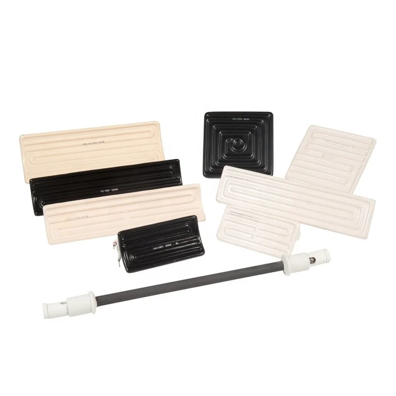 Far Infrared 245*60mm electric flat ceramic heater 230v 300w for vacuum forming machine