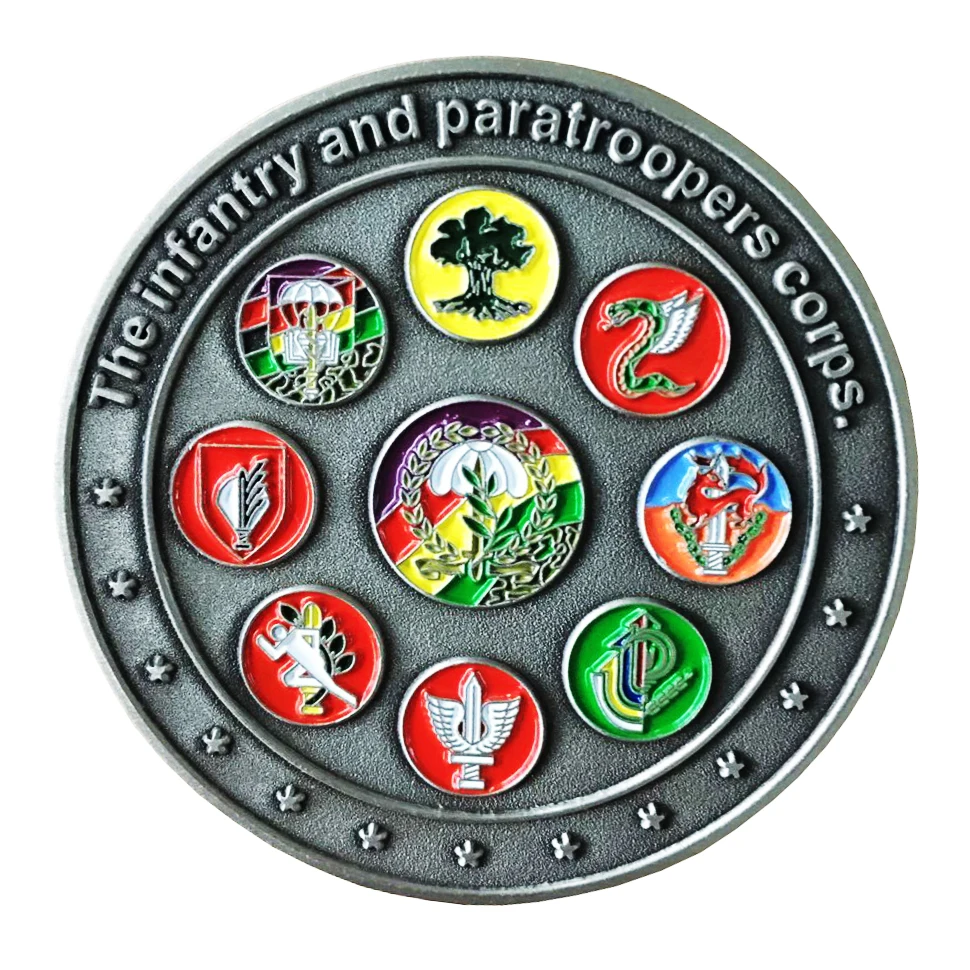 Custom Coin Maker Custom Shape Challenge Coins Soft Enamel Gold Silver 3D Zinc Alloy Metal Collection Of Coins