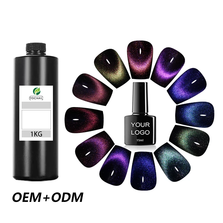 Candy Cat Eye  yidingcheng OEM ODM private label uv gel nail polish  free sample