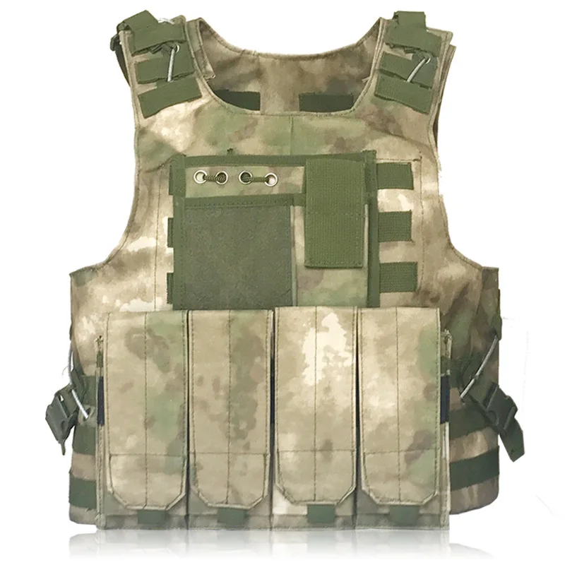 2022 Tactical military fan field camouflage vest tactical equipment outdoor army camo camouflage multifunctional vest