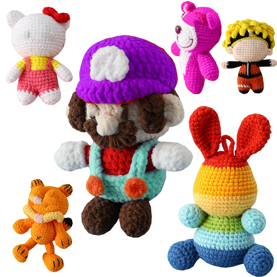 Вязаные игрушки амигуруми для детей