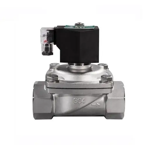2W31 COVNA DN15 1/2 inch 2 Way AC DC Normally Closed stainless steel CF8M Water Air steam Solenoid Valve