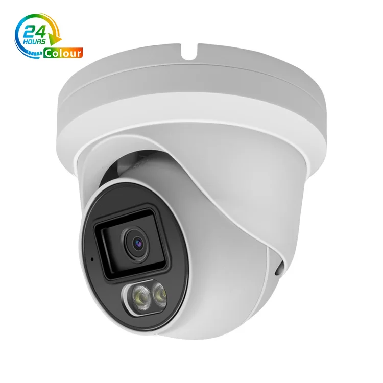 Colorvu 2MP/5MP/8MP  Motion Detection  Indoor POE IP Network Camera 3.6mm Fixed Lends Alarm I/O P2P Mini Security Camera