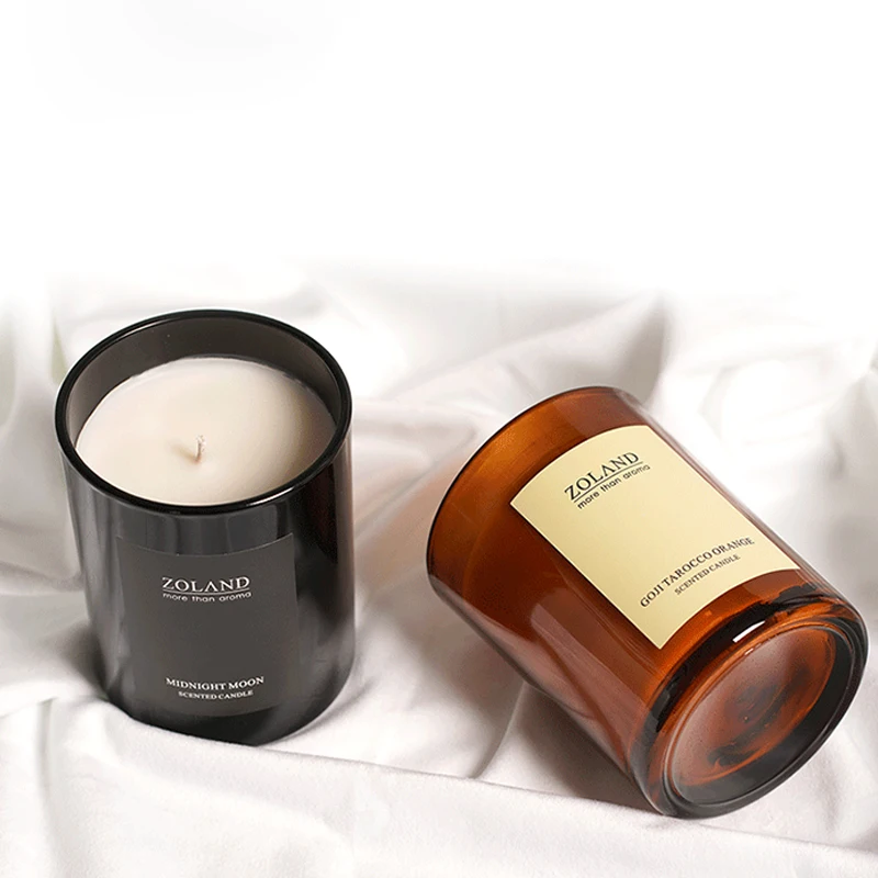 best sell professional manufacturer glass candle jars 8oz 10oz 12oz luxury candle container