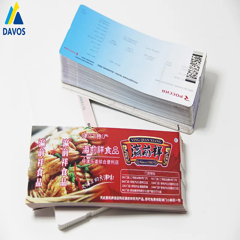 Paper custom scratch lottery winning ticket