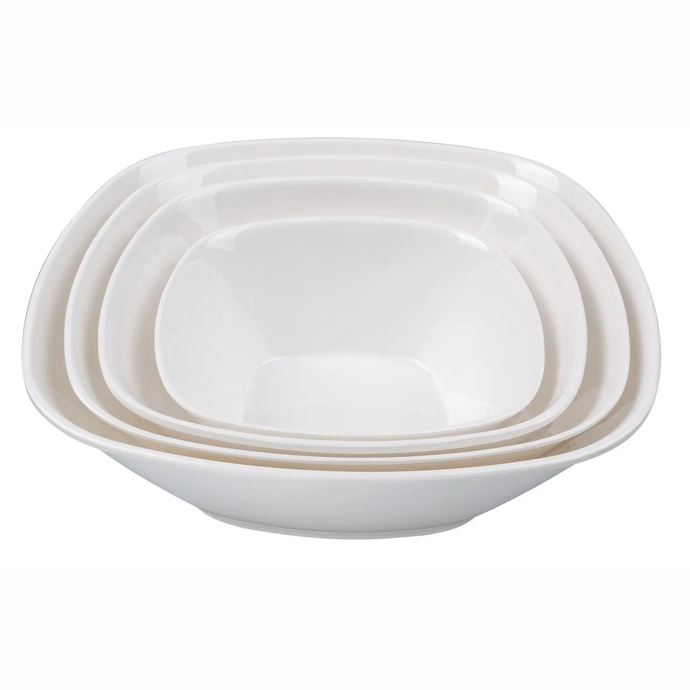 
FDA safe table top melamine dinner square shape dessert bowl 