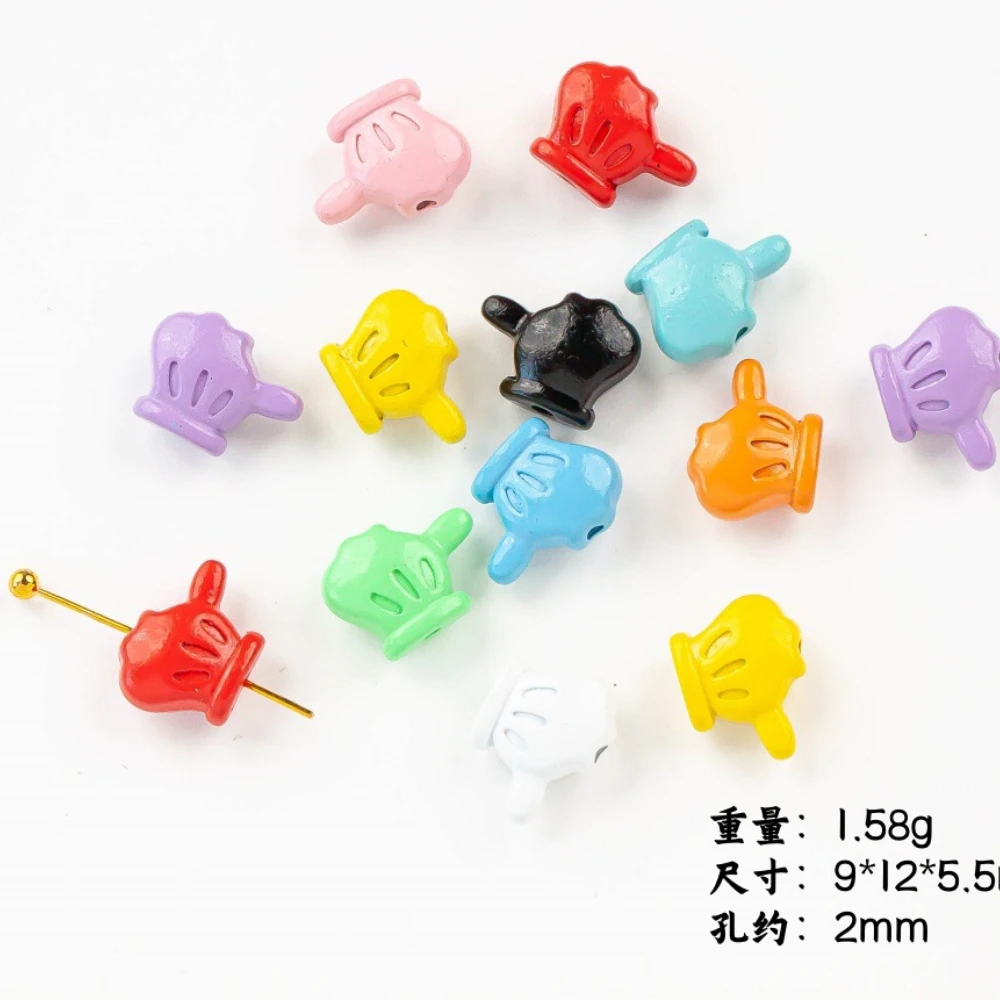 Macaron heart bone bead DIY handmade jewelry bracelet necklace mobile phone chain pendant for jewelry making phone strap beads