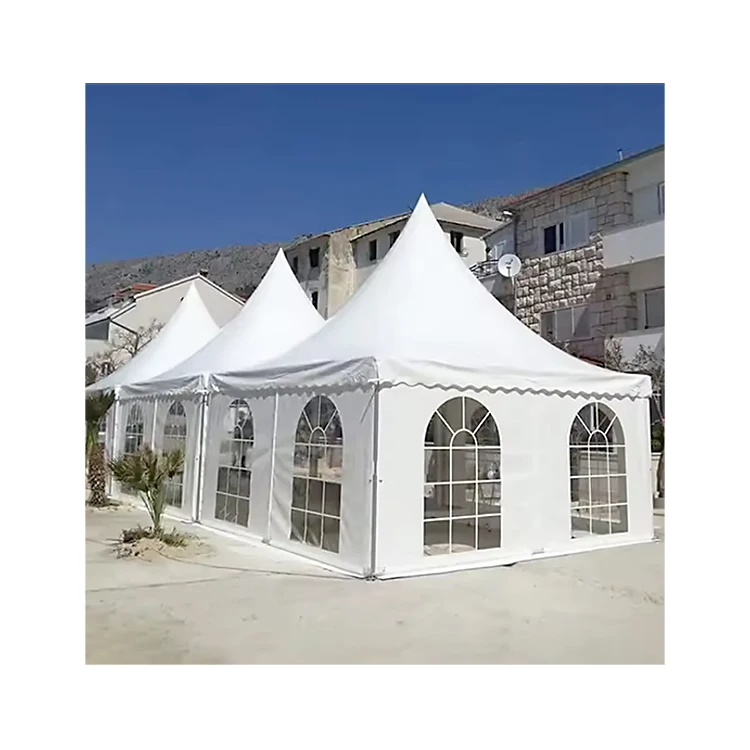 3x3 5x5 6x6 8x8m уличные палатки для выставки из алюминиевого сплава рама шатер вечеринки Пагода Палатка