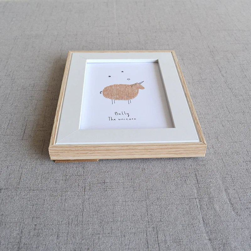 2021 DIY LED Photo Frame Creative 3d Framel Wooden photo frame