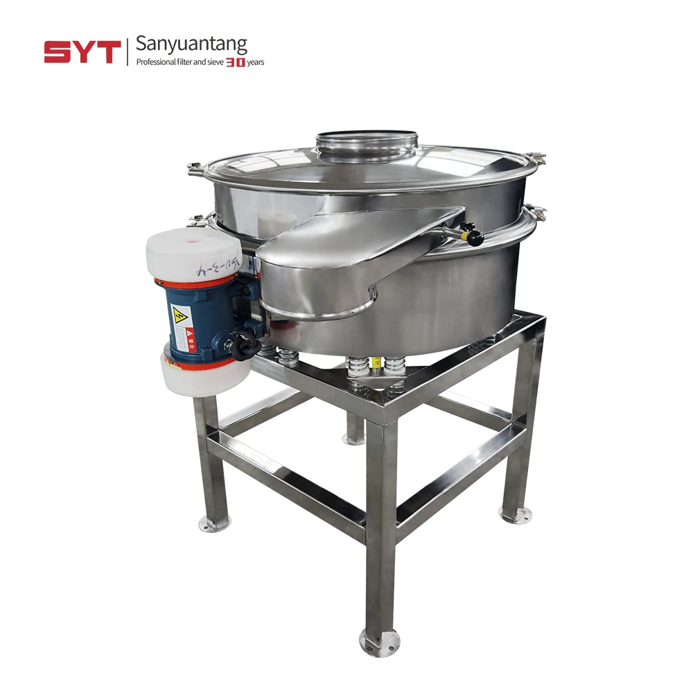 Direct Discharge Vibrating Screen Straight Flow Vibration