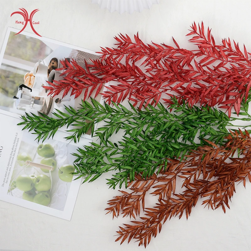 Hot Sale 95cm Home Decor Artificial Willow Branches Leaves