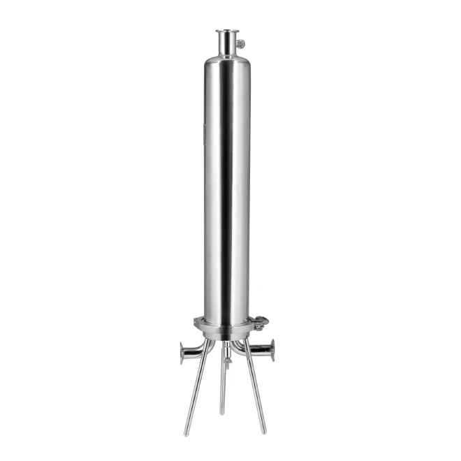 High pressure & high temperature designs are available Stainless Steel 304/316L Filter Housing