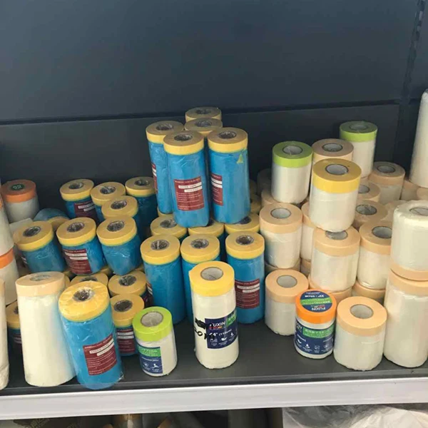 Masking Tape Poly Film Painting Cover Sheet Pull Down STRONG UV 270cm / 15 metre