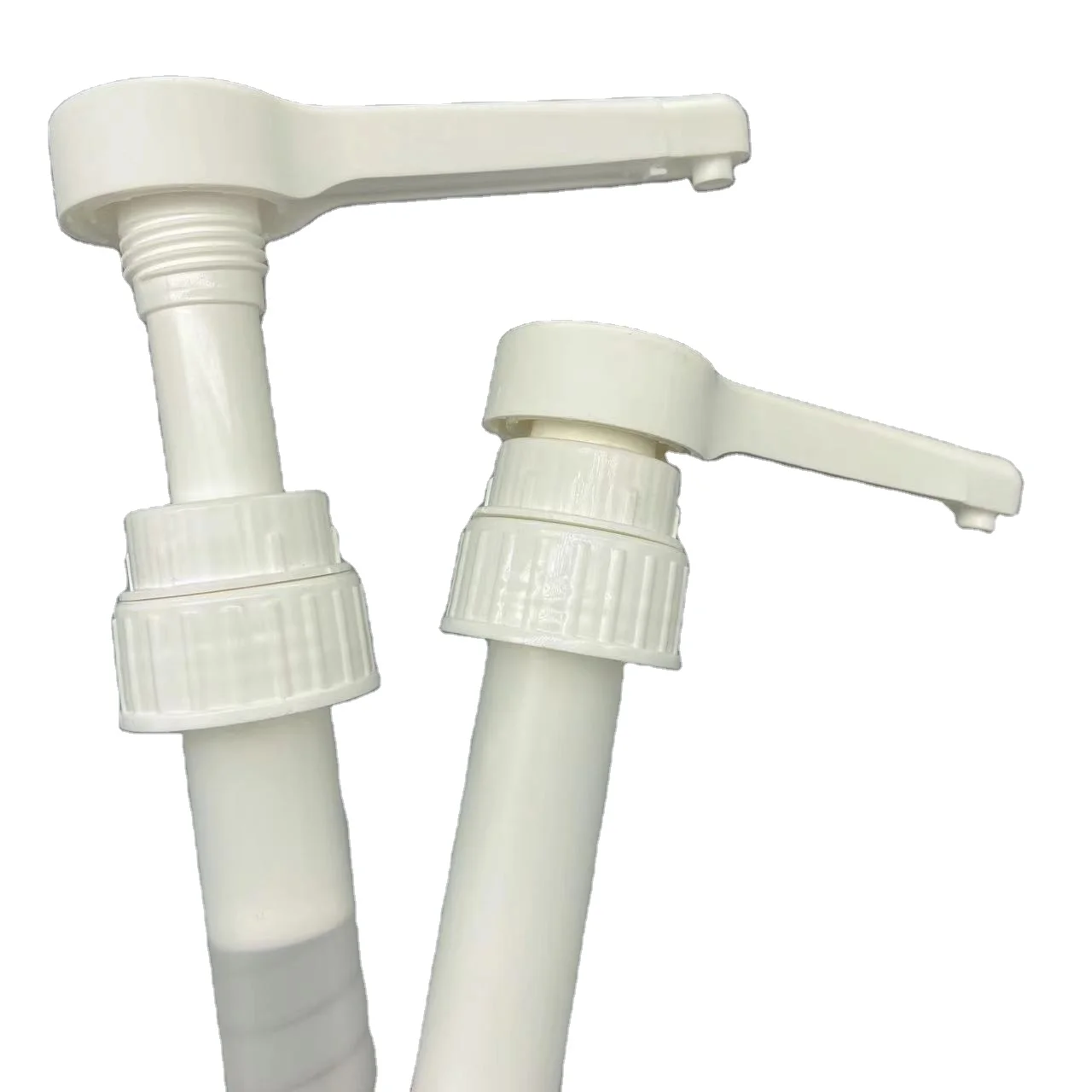 Hot Selling Honey Syrup Pump Dispenser 38/410 30ml Black or Platinum Plastic Long Nozzle Syrup Bottle Pump Dispenser