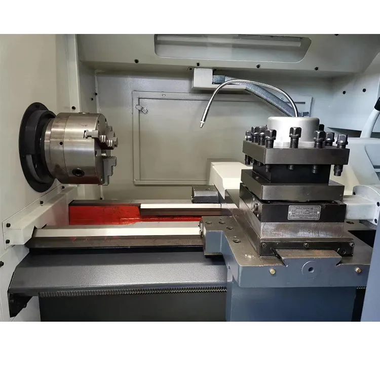 High quality CK6140 automatic 2 axis cnc lathe machine with fanuc control price