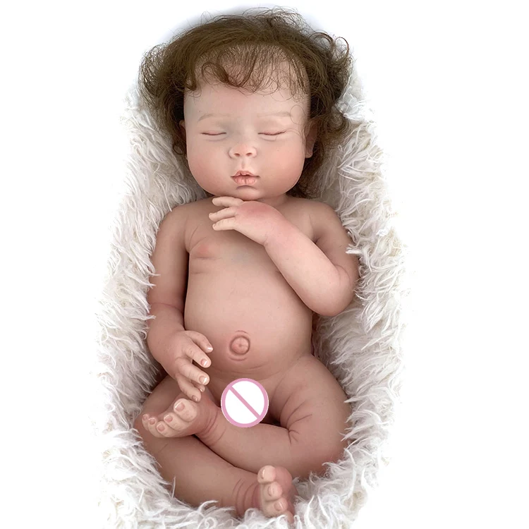 Детская силиконовая кукла 18 дюймов 45 см