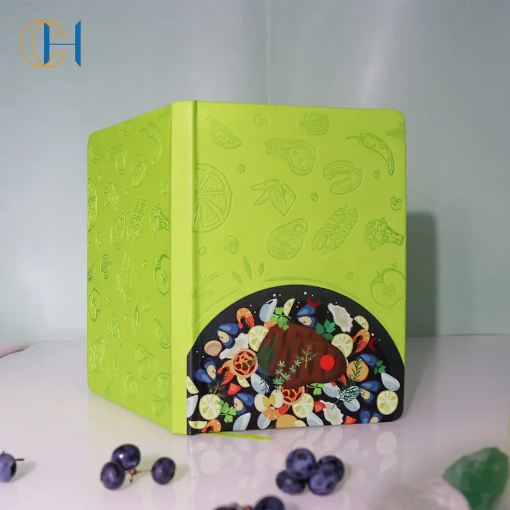 Miraculous Spell Book Perfectly Size Design Doodlle Calligraphy Multi Purpose Use green food Gift NoteBook Journal