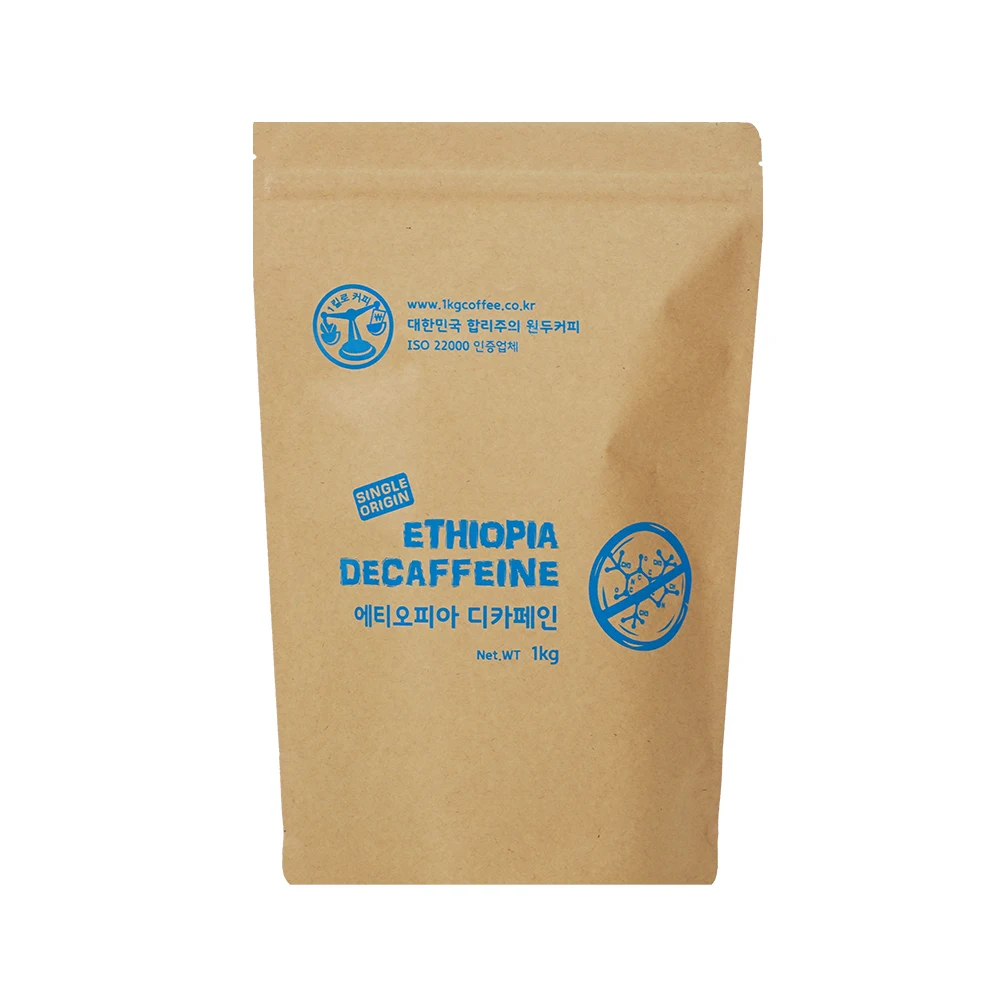 
 1 кг кофе, 100% жареные кофейные зерна с глубоким вкусом (не замесленный кофе)-малая декафея G1 (35,27 унции)  