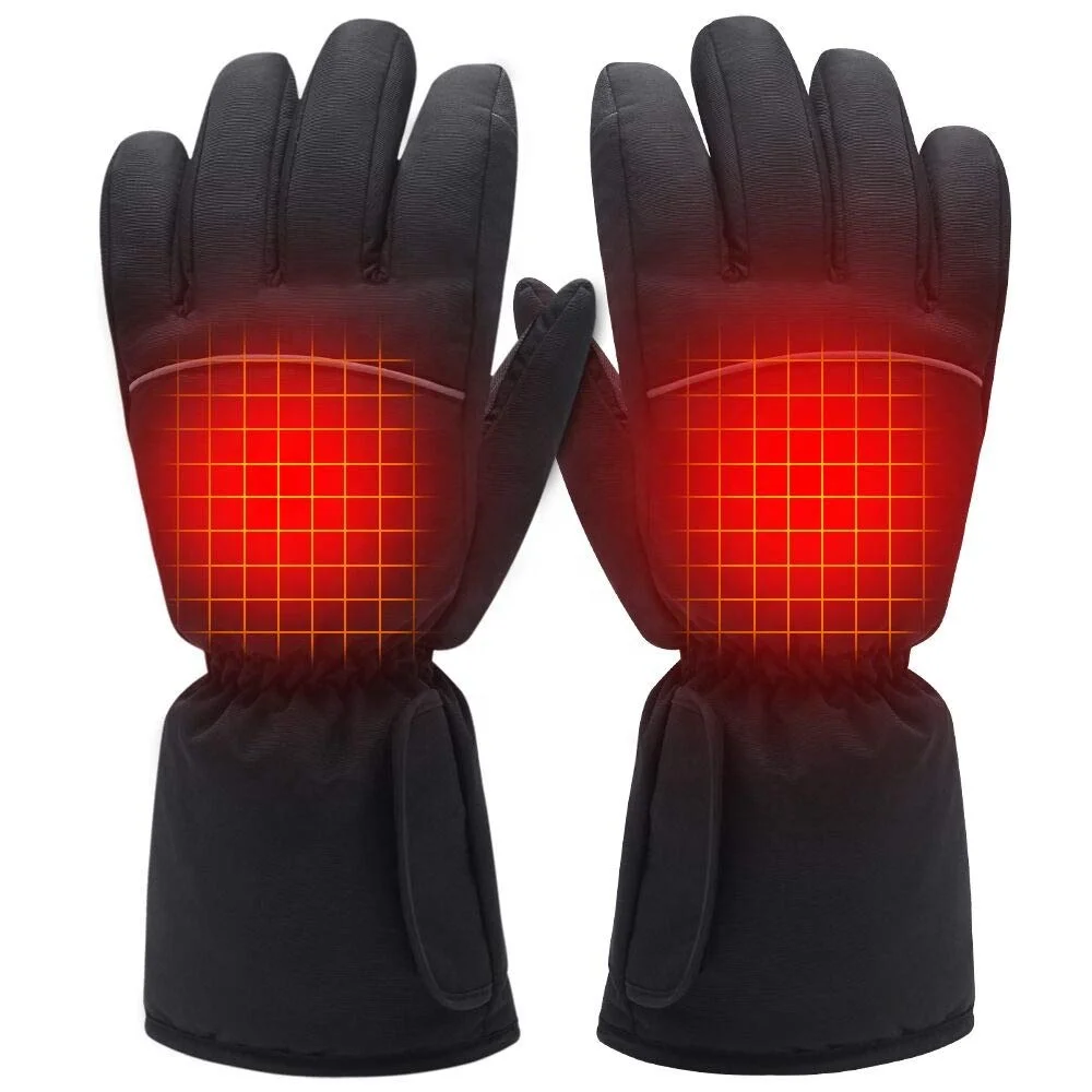 Portable Customize Touch Screen Heated Gloves Thermal Cotton Gloves with Rechargeable Electric Battery Pack