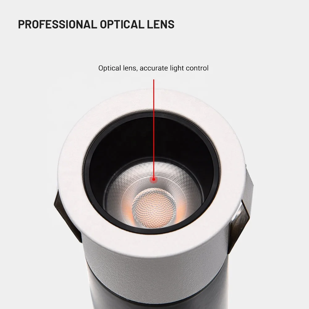 Cheap aluminium alloy cob high lumen output dimmable flicker free led downlight 6 inch