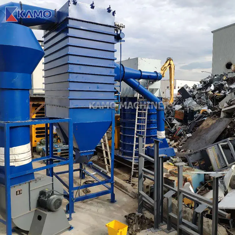 Export Vertical Metal Shredder For Waste Recycling Plant With Best Price