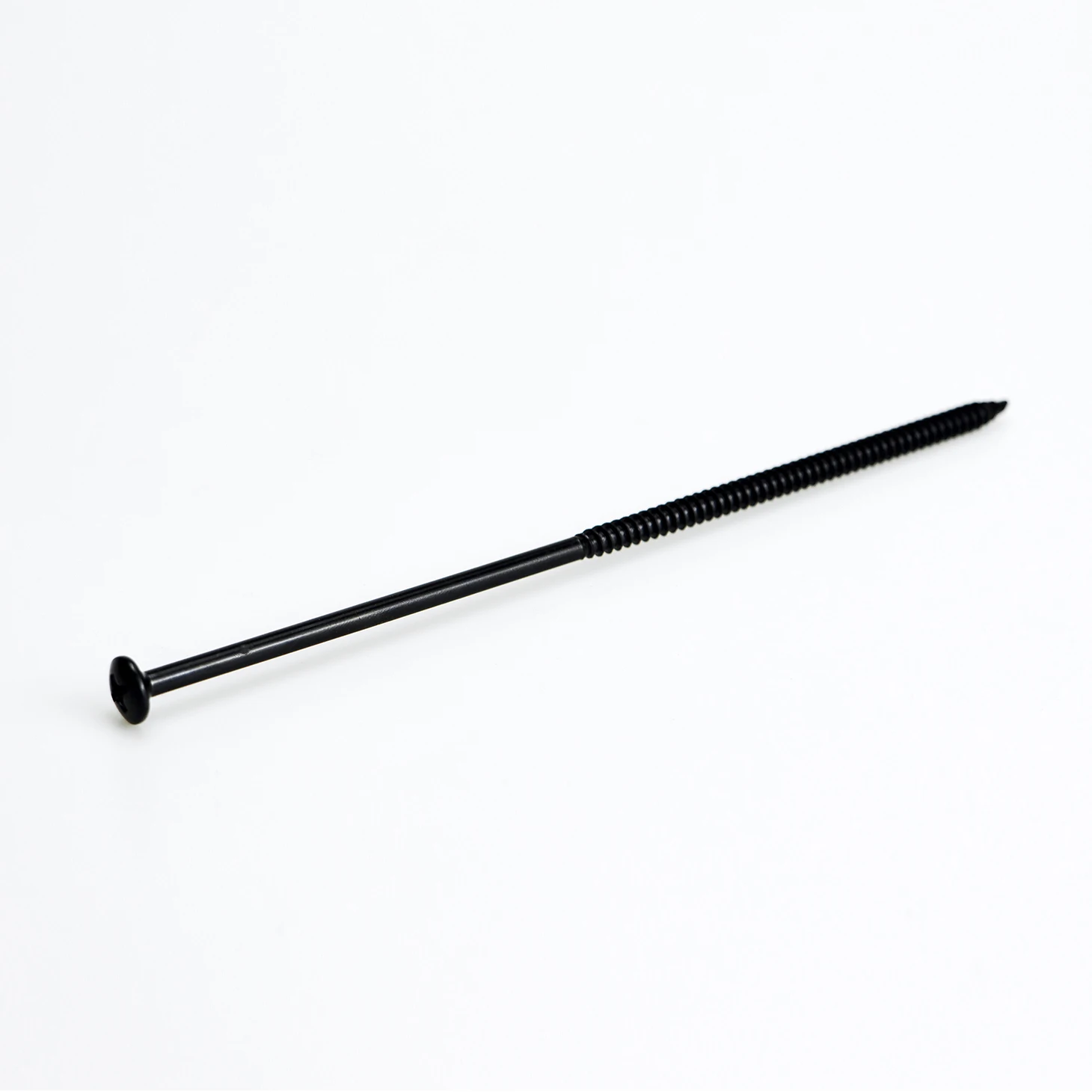 #12 screw Roofing Fasteners Black Plated Roofing Self Drilling Screws Custom Metal 160mm for roof installation