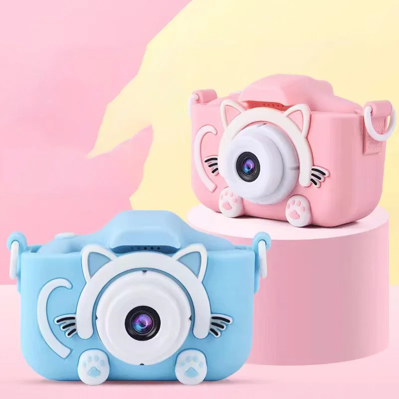 Outdoor Cartoon Take Photo Kid Camera Toy Camera Digital Children Selfie Toddler Child Camera