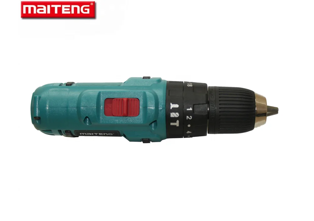 MAITENG HIGH  QUALITR power tools manual hand drill Two-Speed Li-ion impact cordles Drill