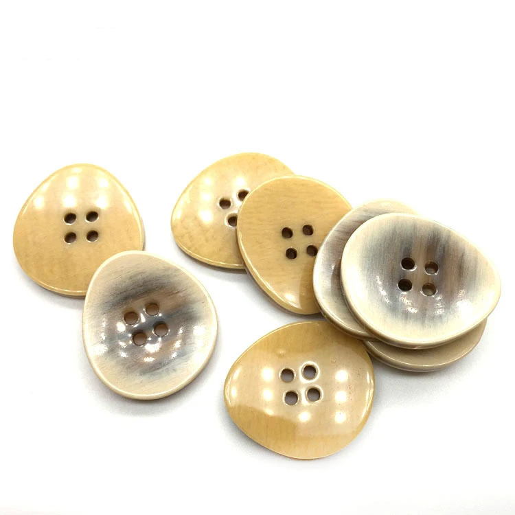 New Models Plastic Fashion Resin Recycled Polyester Resin Button for Shirt Garments