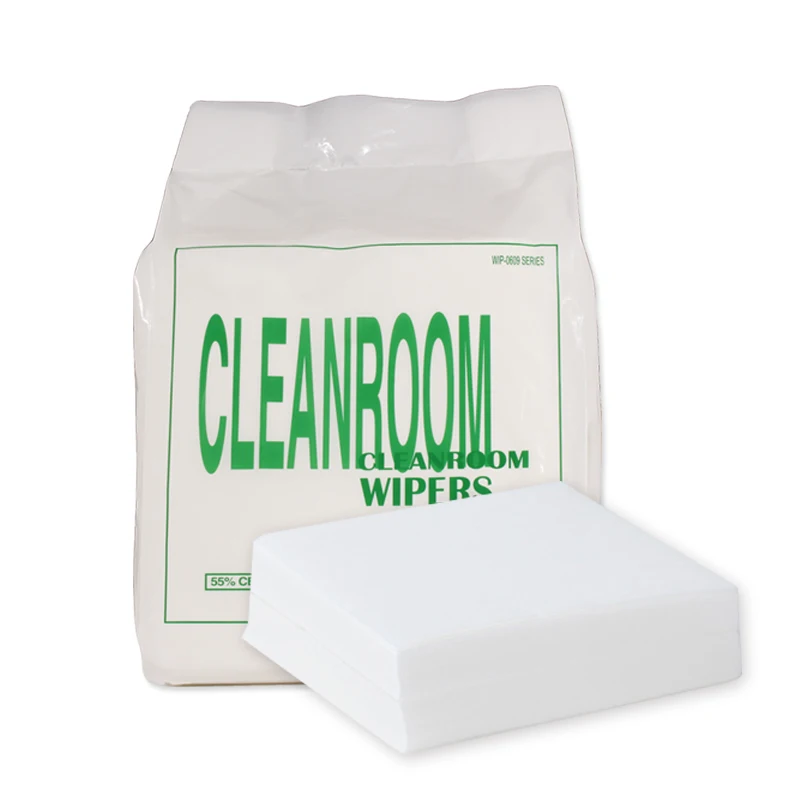 Water removal High efficiency water absorption WIP-0609 Series Wipes Green For LCD/LRD display production