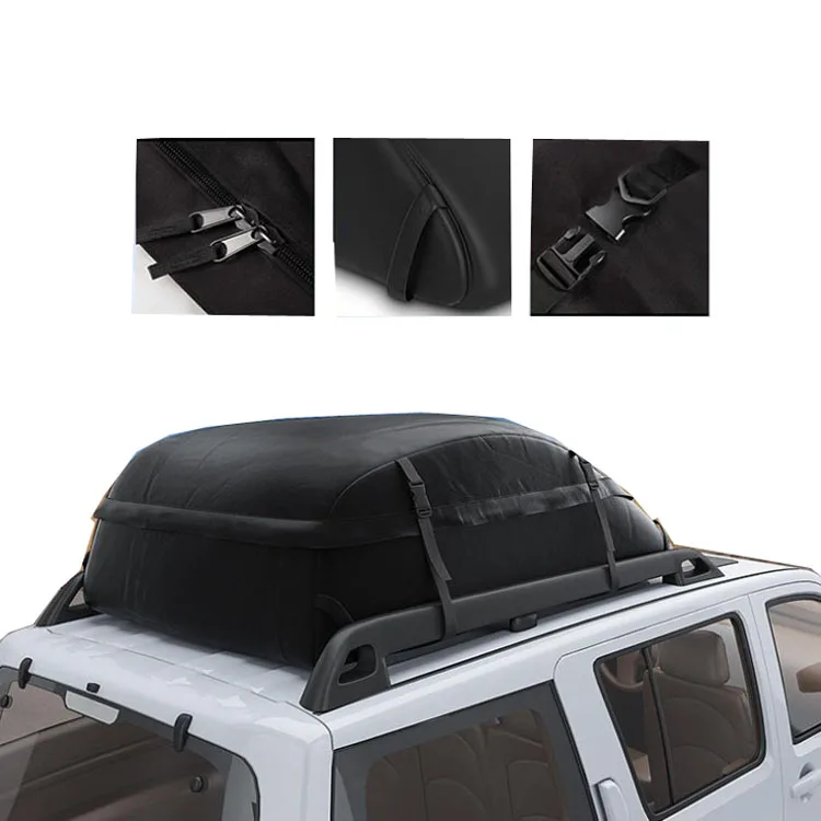 Водонепроницаемая багажная сумка на крышу автомобиля с тяжелыми ремнями и пряжками, багажная сумка на крышу для вешалки на крыше