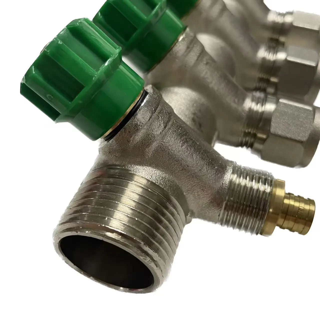 Customized OEM ODM high quality water seperated brass fittings 2-6ways manifold for pex fitting heating floor copper MANIFOLD