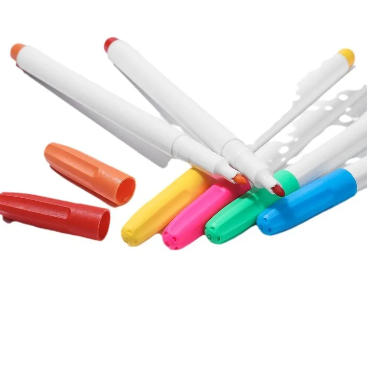 Color whiteboard pen Water-based erasable student environmental brush office fine nib Water-based marker