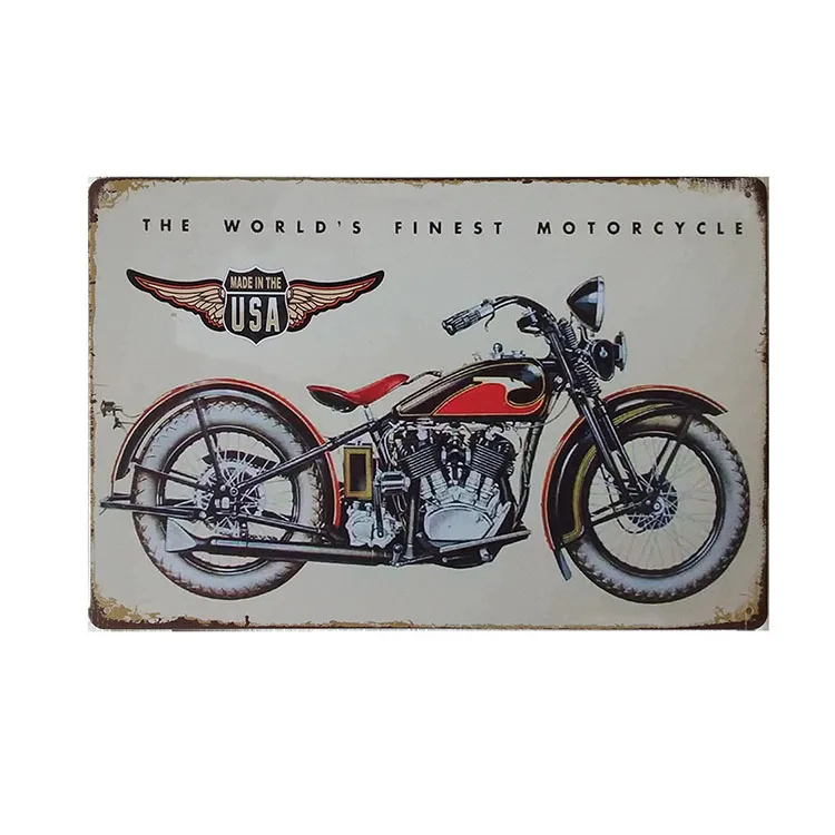 
Factory Custom Vintage Metal Sign Wholesale 