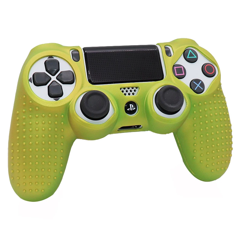 Мягкие силиконовые защитные чехлы для PS4 Playstation 4, чехол для геймпада, контроллера, игровых аксессуаров, чехол для джойстика