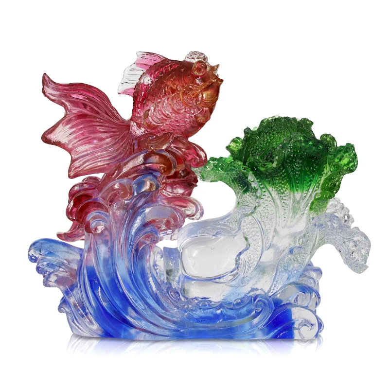 Luxury Crystal Cow Sculpture Gifts Bull Figurine Art Decor Crystal Home Decor Home Decoration Europe Animal Letterpress Printing