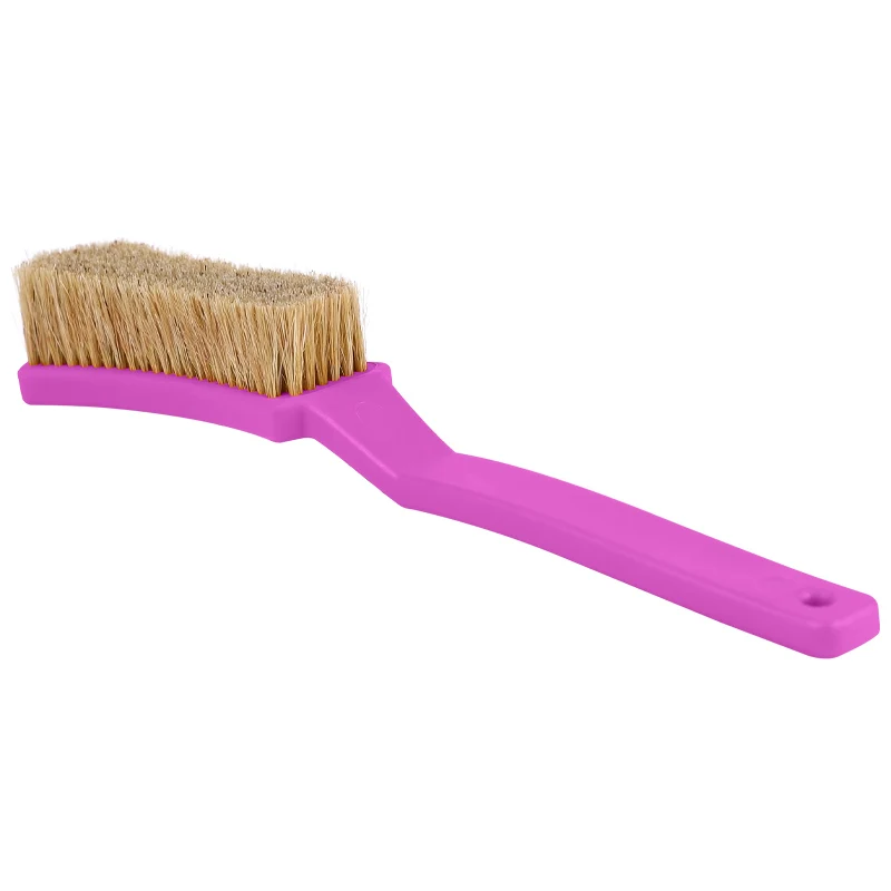 Plastic handle Mountaineering brush boar hair climbing brush Environmentally friendly dense bristles easy to carry