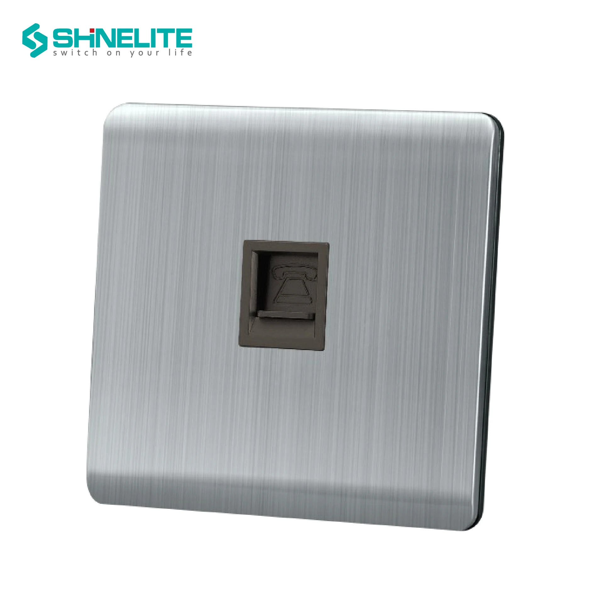 Professional manufacture 1 gang BS standard electrical TV socket outlet