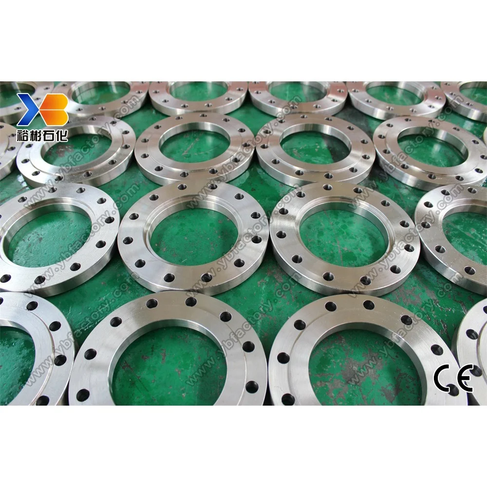 Customized PED Certificate Motor Engine Spare Parts Forged Stainless F316L Flanges Ring