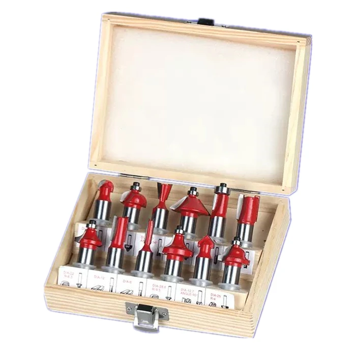 professional router bit set 6 12 15 24 35 50 70 100pcs set mill cutter for wood cutter