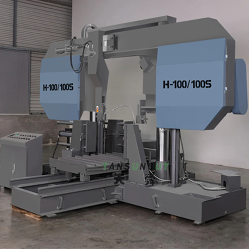Steel Bar Cutting Machine Metal Cutter Band Saw Steel Pipe Cutting Equipmens