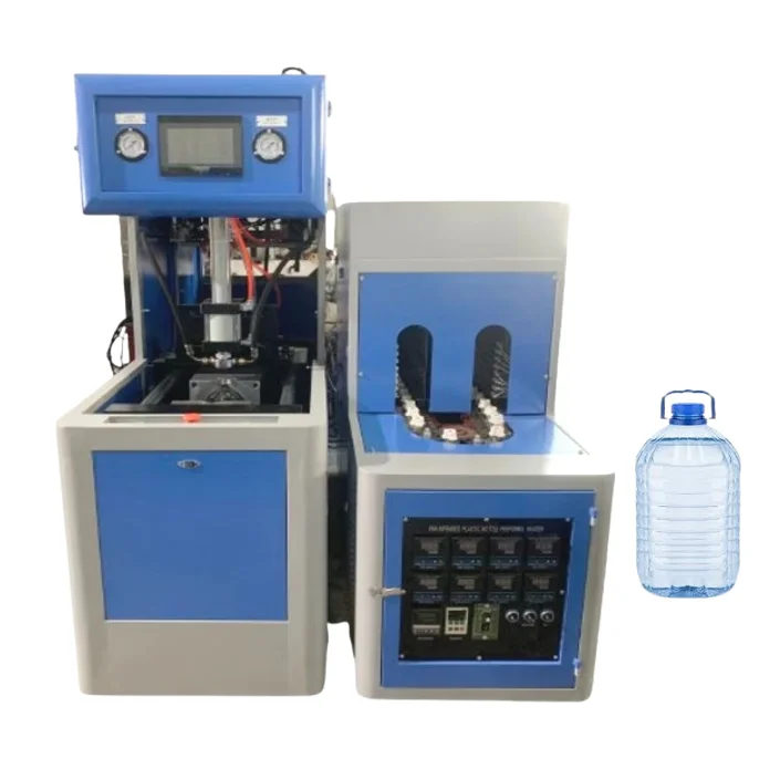 5000ml pet plastic bottle making machine semi-auto pet blowing machine