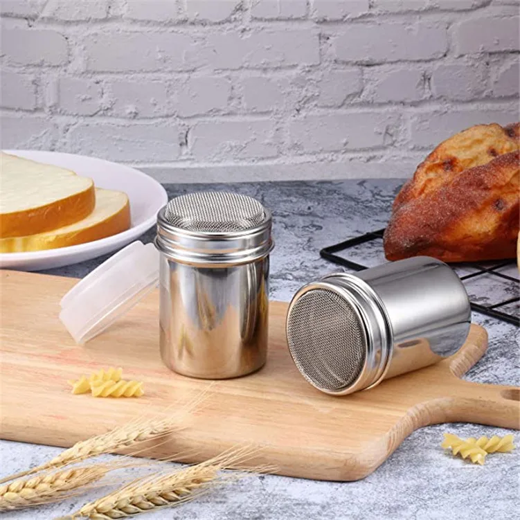 72 Pieces Coffee Decoration Stencils Coffee Art Template Coffee Mold Tool  Latte Art Pen Dusting Jars Mesh Powder Shaker