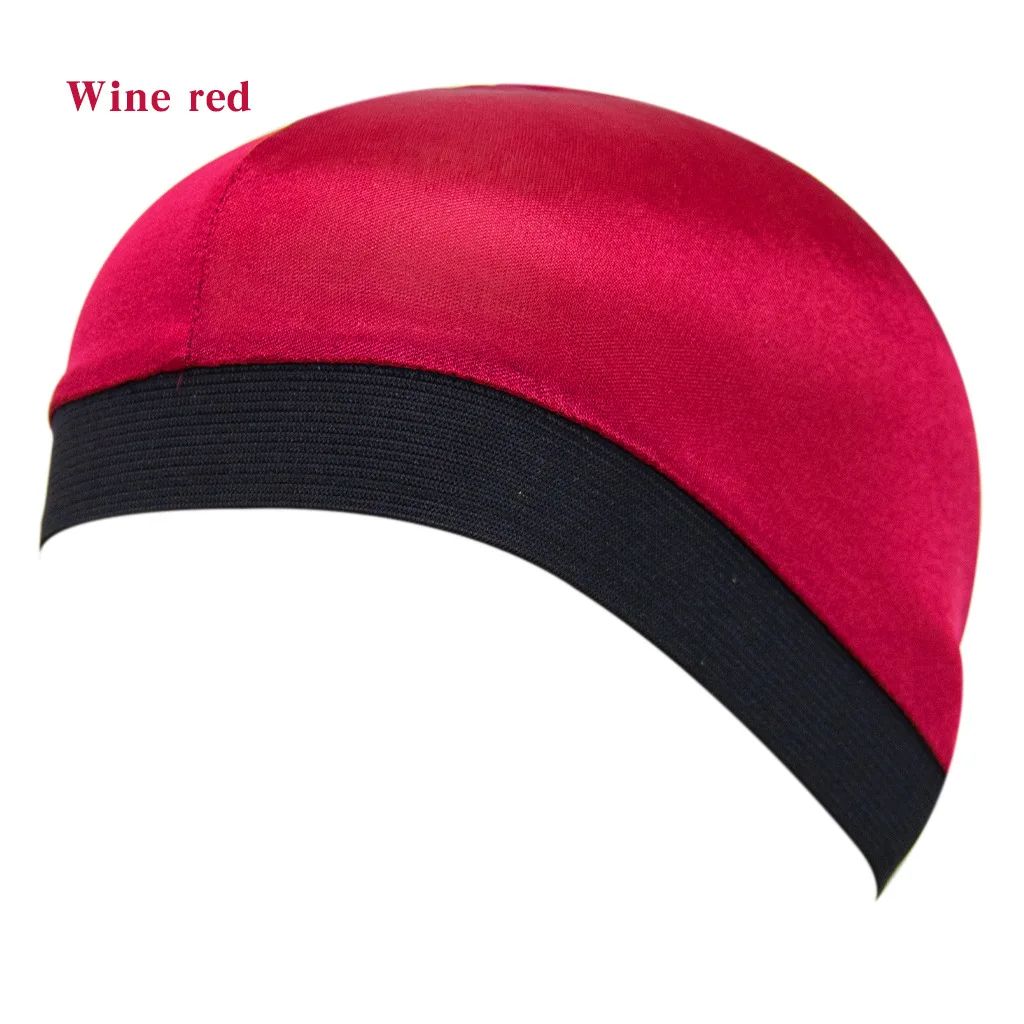 Wholesale Solid Color Elastic Band Wave Cap Mesh Dome Cap For Women Men Making Wig
