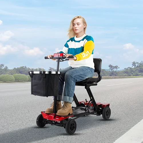 Mobility Scooter Electric 4 Wheel Disabled All Terrain 4 Wheel Foldable Electric Mobility Scooters for seniors disabled