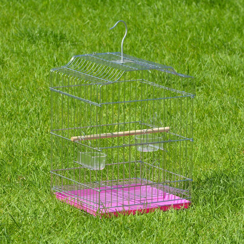 Best Sale Large Metal Bird Parrots Canary Cage with Iron Wire and Removable Tray Carrier Macaw Parrot