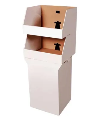 custom print POP products shop stand en carton display recycling shelves candy Retail Portable POS Cardboard Floor standee Rack