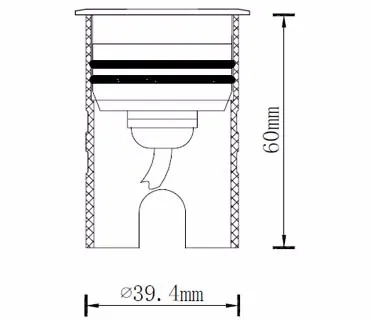 Garden Deck Lighting Outdoor Ground Buried Luminaire Exterieur Lamp Recessed Led Underground Light High Quality 3W Waterproof 80