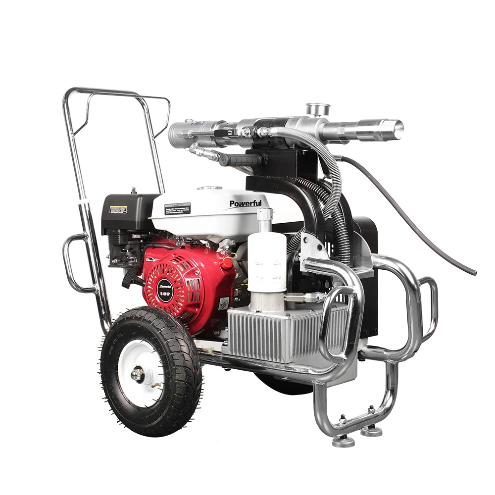 GTB-970 Professional 4000W Gasoline High Pressure Airless Paint Sprayer For Latex Painting